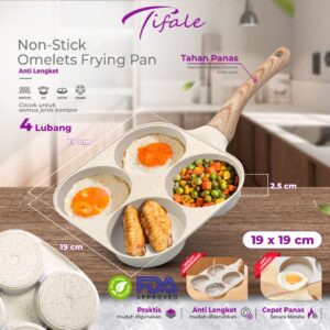 Wajan Tamago 4in1 Anti Lengket